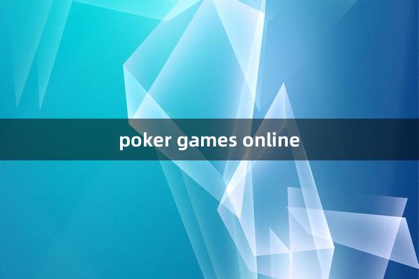 poker games online